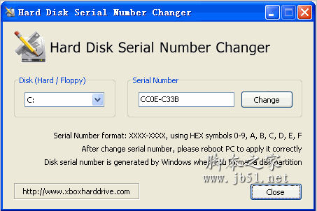硬盘序列号修改器 hard disk serial number cha