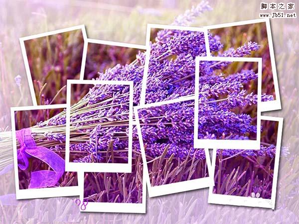 ps怎么给图片制作漂亮的拼贴叠加效果?