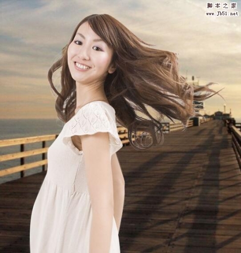 ps简单快速利用通道工具抠出人物头发教程